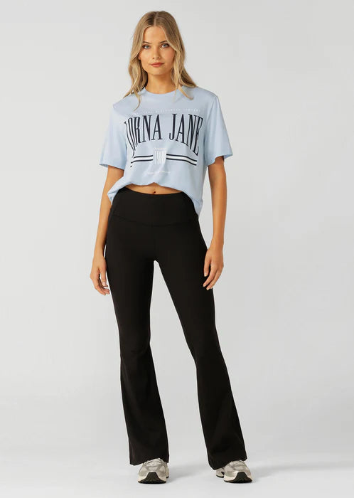 Lorna Jane Topspin Relax Tee - Light Blue