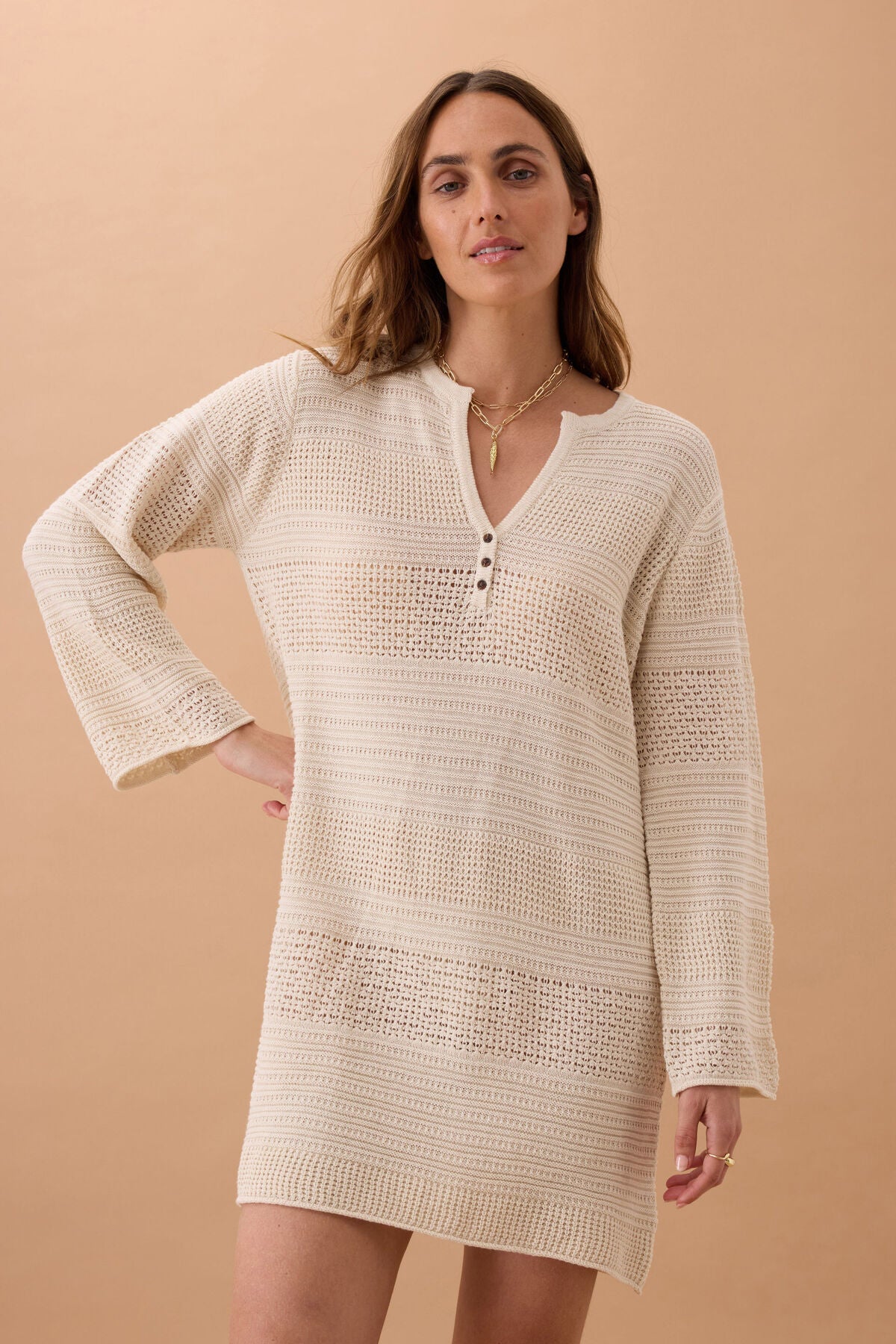 CERES Parker Slouchy Knit Dress