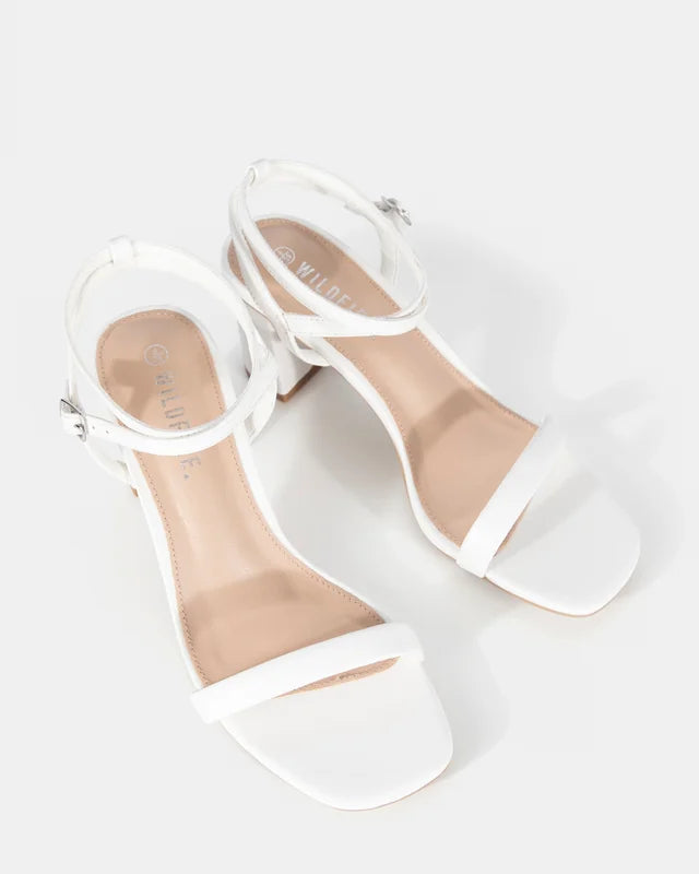 Captivate Wildfire Heel - White