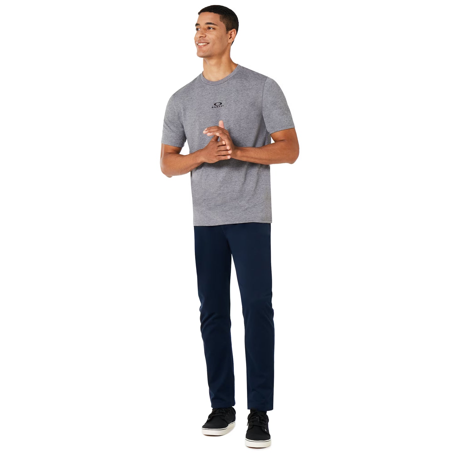 Oakley Bark SS Tee- Grey