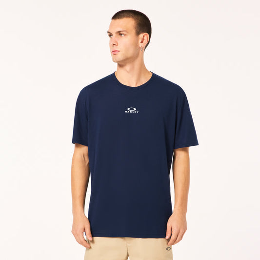 Oakley Bark SS Tee- Navy