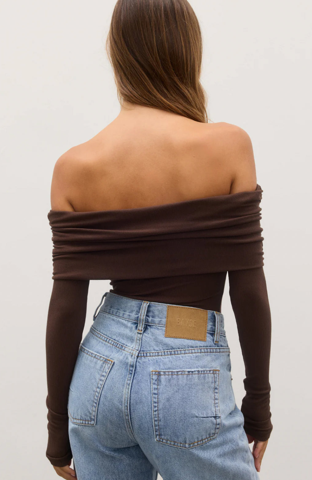 BAYSE Alessandra Top - Espresso