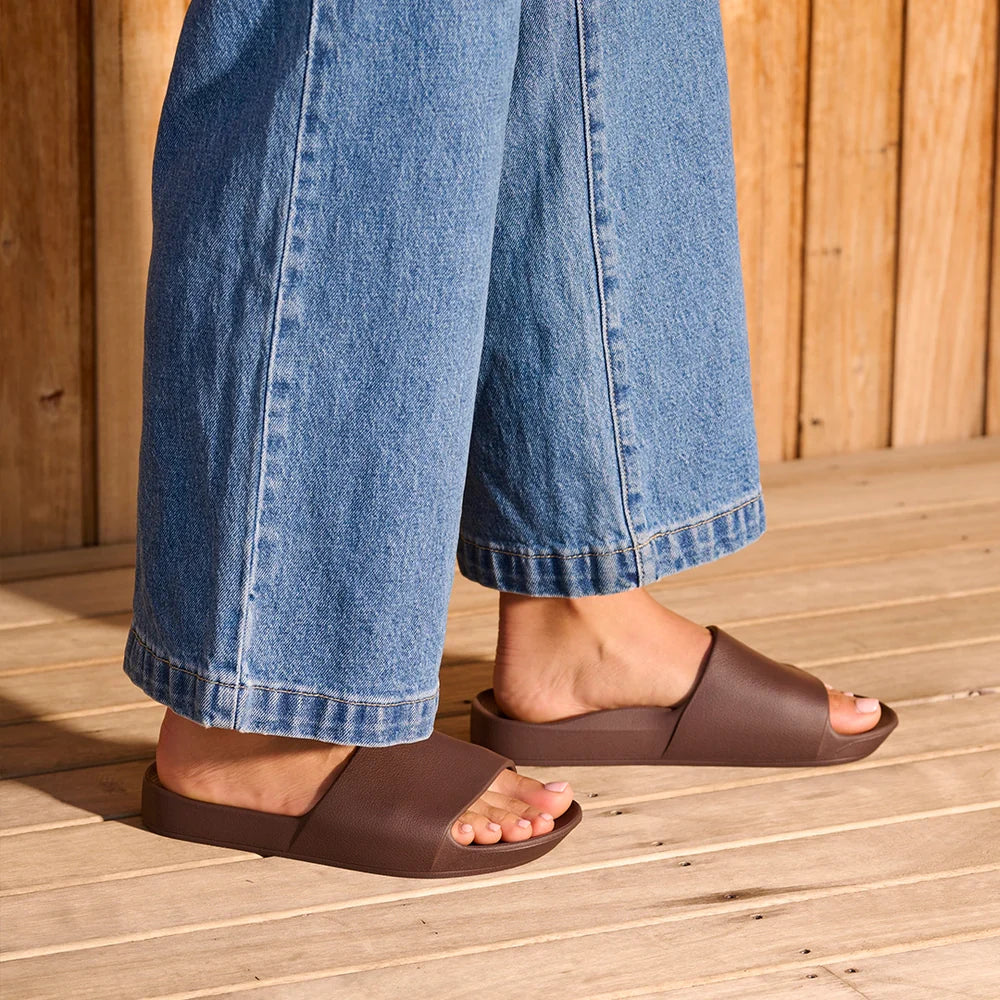 Brown Arch Support Slides