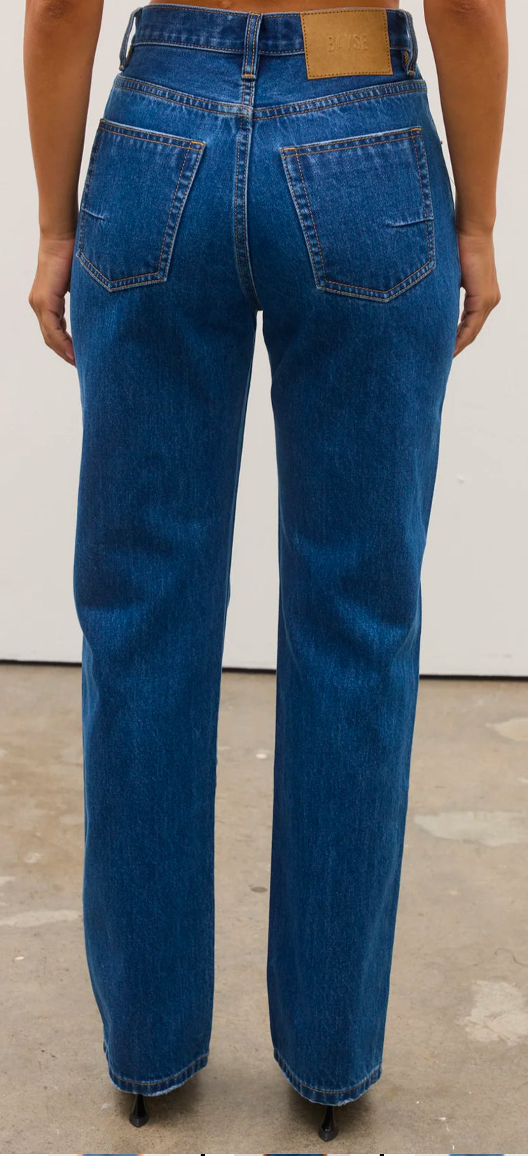 BAYSE The Heidi Jeans - Denver Blue