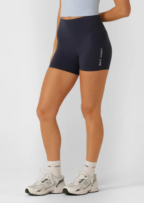 Lotus No Chafe Phone Pocket 12cm Bike Shorts - Navy
