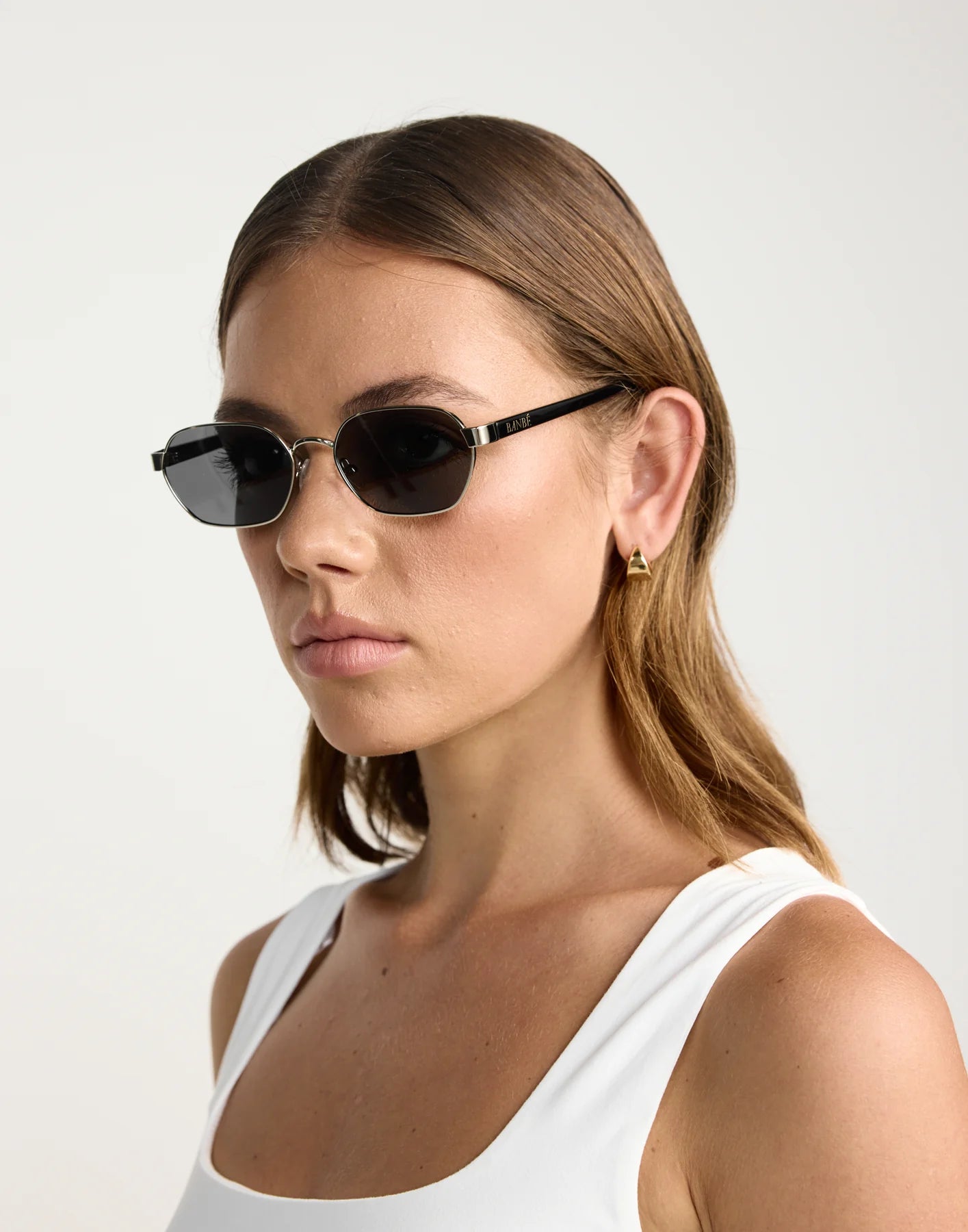 The Blake Banbé Sunglasses - Silver Smoke
