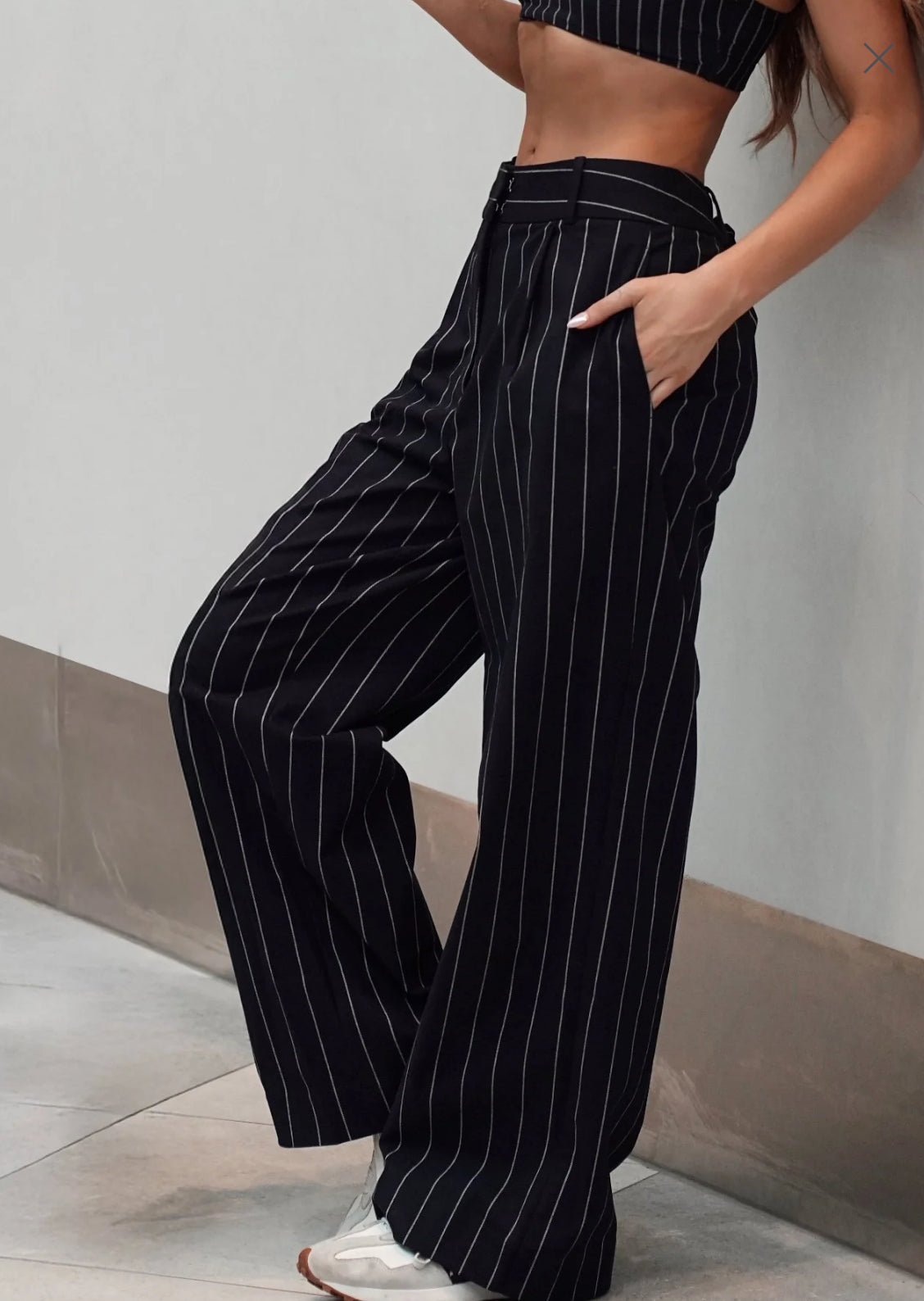 Lorna Jane Retro Suit Pants - Navy