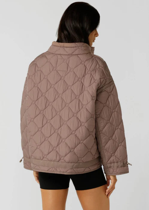 LORNA JANE Comfort Zone Quilted Jacket