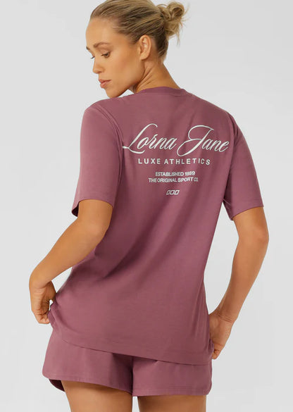Lorna Jane Luxe Athletic Relaxed T-Shirt