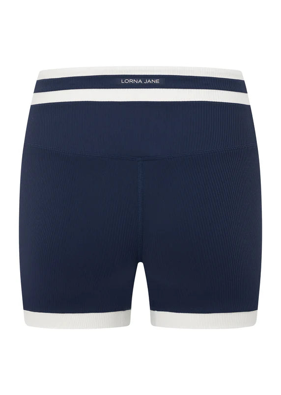 Lorna Jane Retro Rib 12cm Bike Shorts