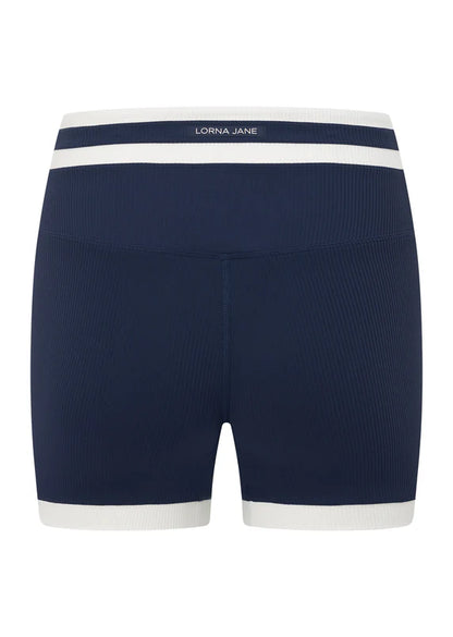 Lorna Jane Retro Rib 12cm Bike Shorts