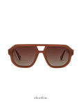 RHODIN - Charlie Caramel Sunglasses - LUXE RANGE