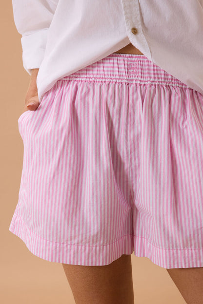 CERES Mila Short - Hibiscus Stripe