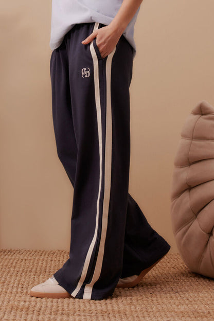 CERES Gigi Wide Leg Terry Trackpant