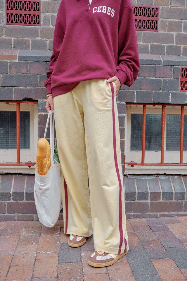 CERES Gigi  Wide Leg Terry Trackpant