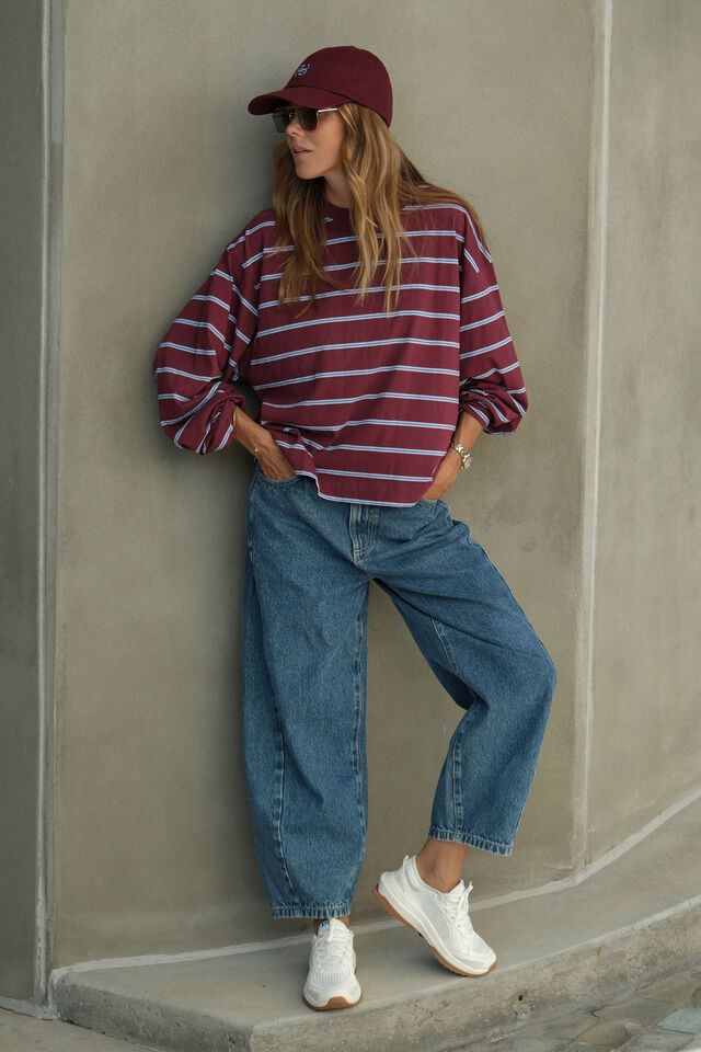 CERES Maggie Tapered Barrel Jean