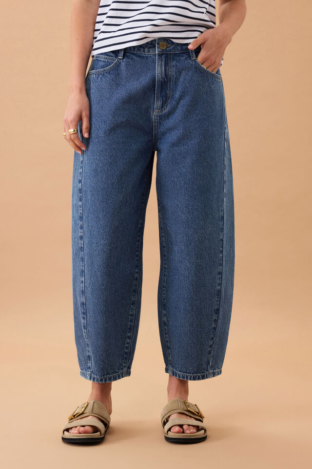 CERES Maggie Tapered Barrel Jean