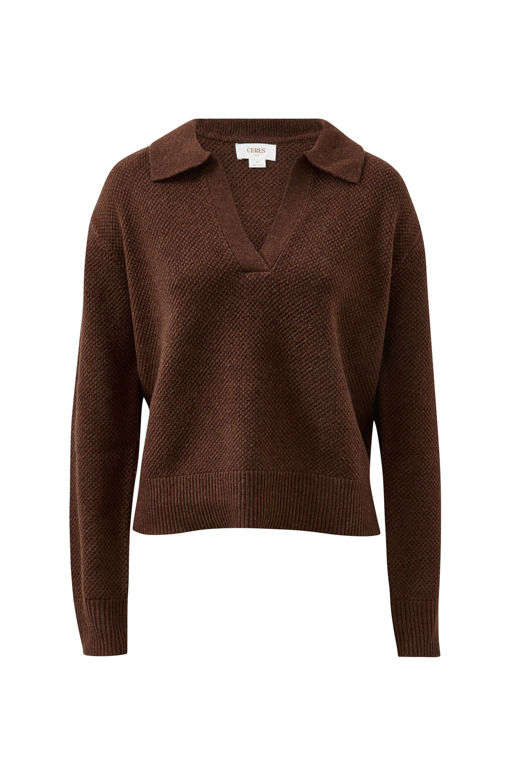 CERES Kira Collared Knit