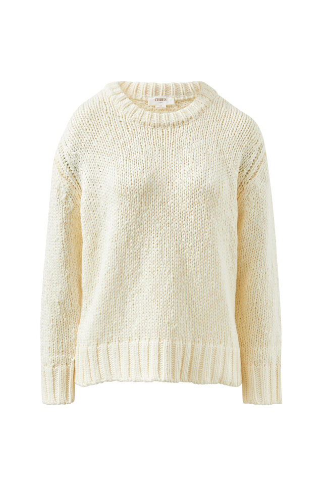 CERES LIFE Sage Chunky Knit Marshmallow