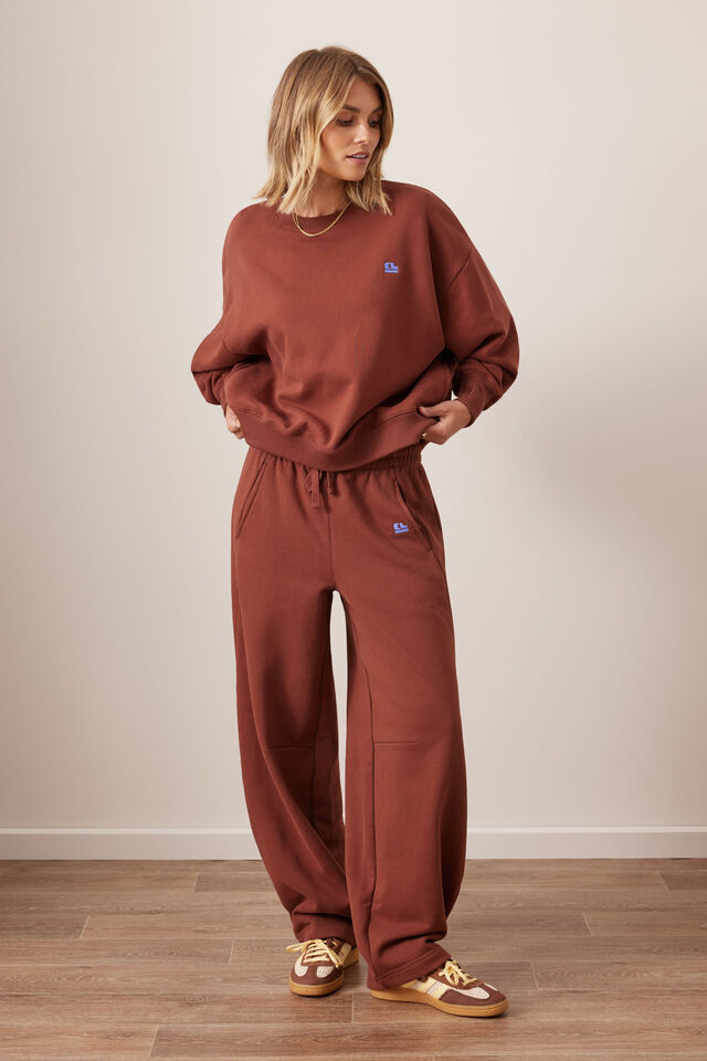 Ceres Life Quinn Slouchy Crew Toffee