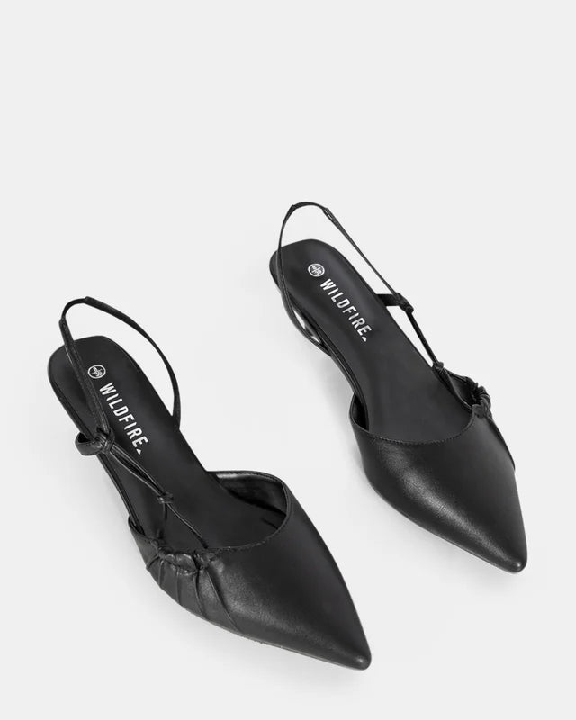 WILDFIRE Tulsi Heel - Black