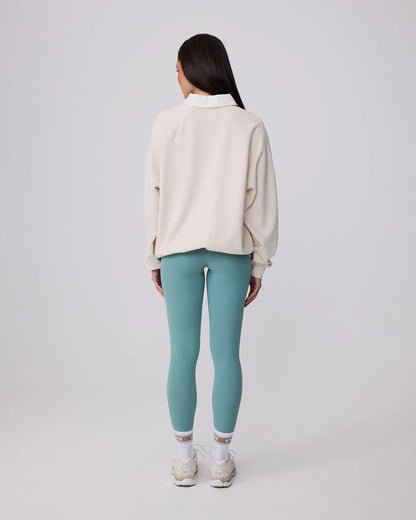 Upstate Rugby Polo Fleece - Turtle Dove