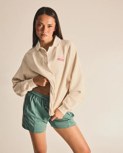 Upstate Rugby Polo Fleece - Turtle Dove