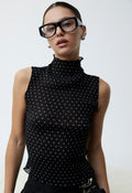 LIONESS Ford Top - Onyx Polka