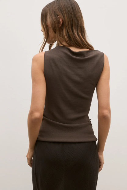 BAYSE MONET TOP - SLATE