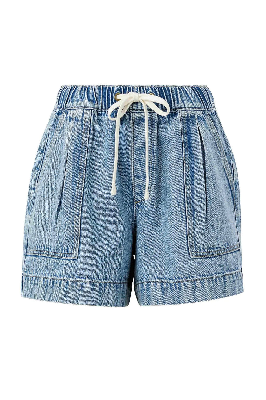 CERES - DARCY RELAXED EVERYDAY SHORT/WASHED VINTAGE BLUE