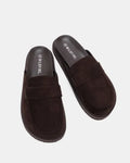 Lotusa-Chocolate Suede