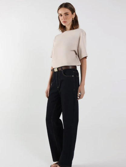 Madison The Label Boyfriend T-shirt - Oat