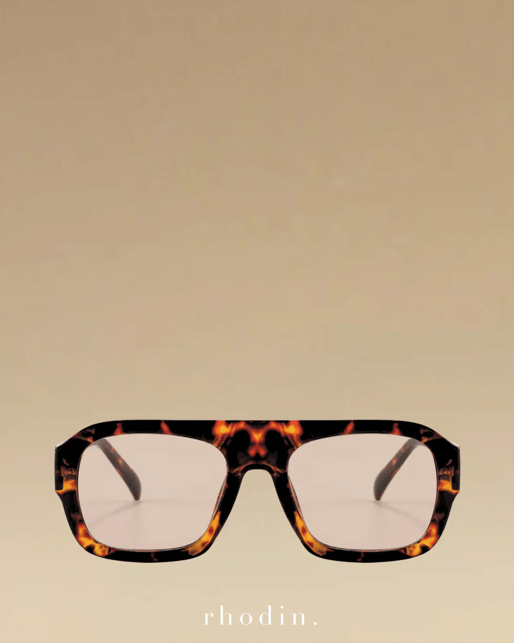 RHODIN Weekend Honey Sunglasses