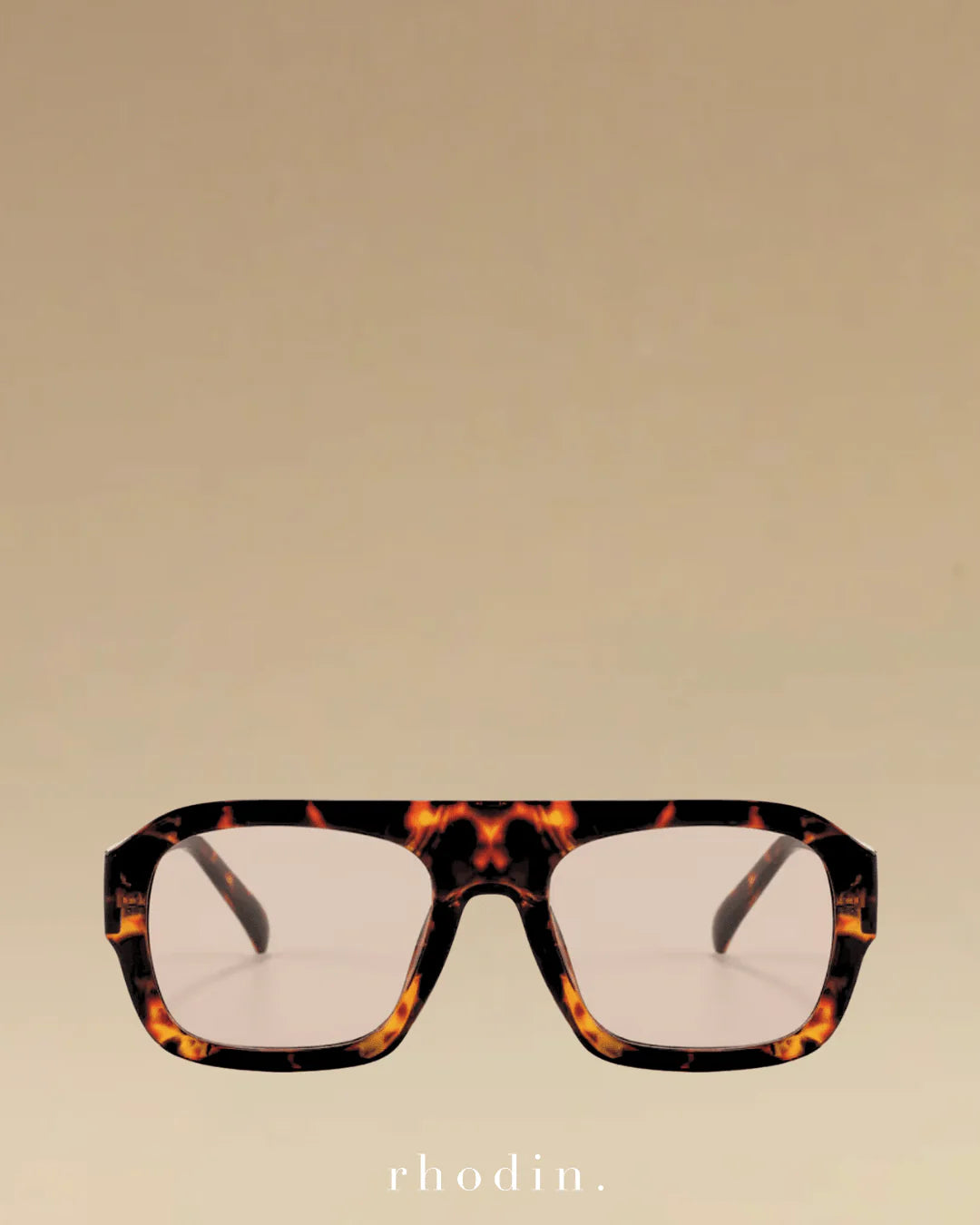 RHODIN Weekend Honey Sunglasses