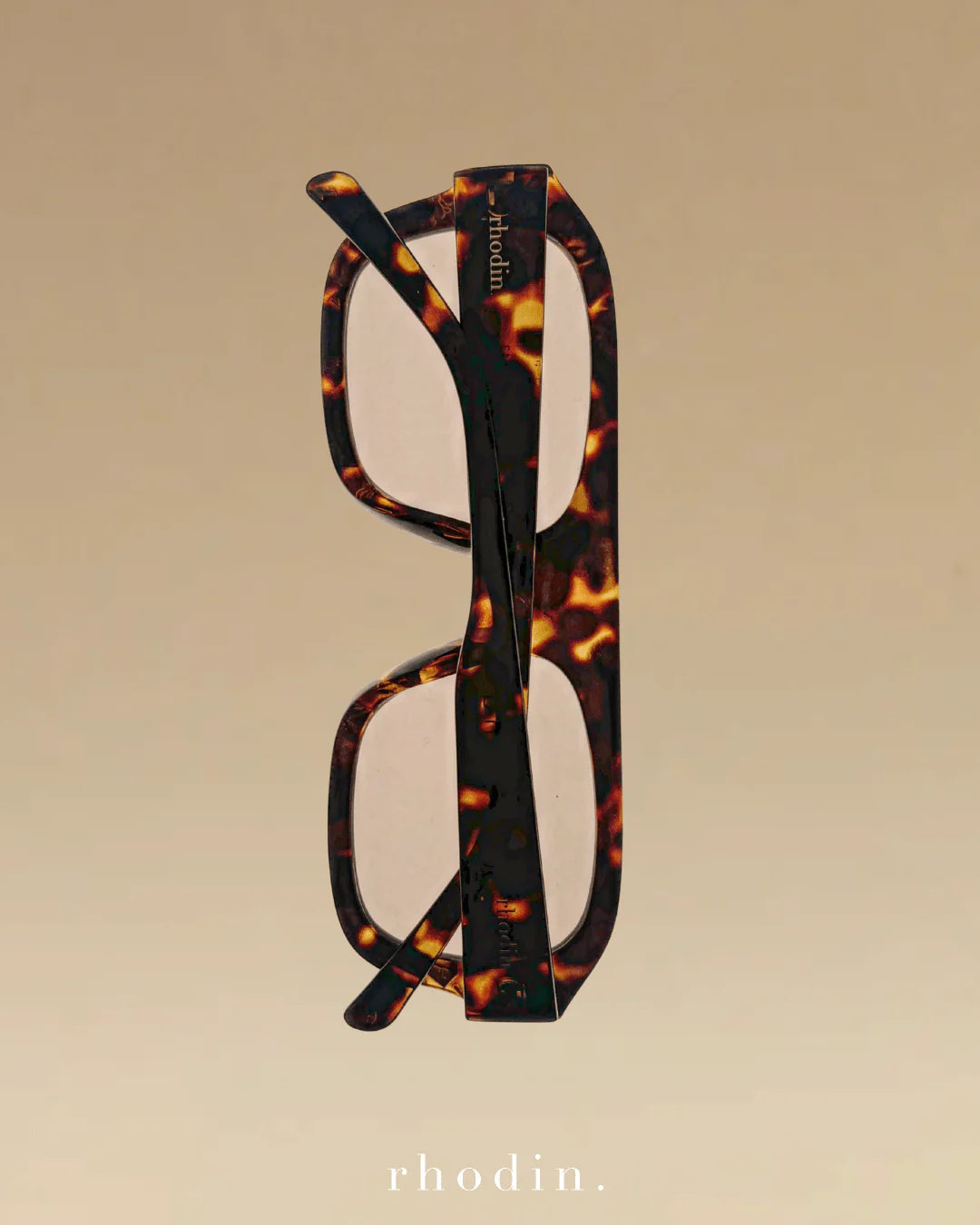 RHODIN Weekend Honey Sunglasses