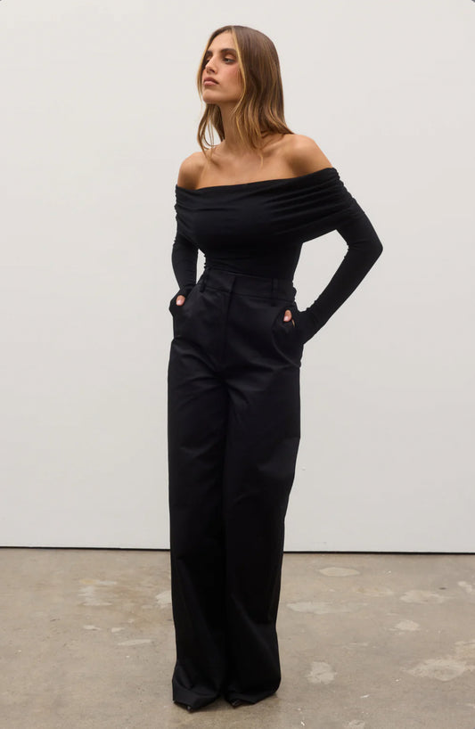 BAYSE Alessandra Top - Black