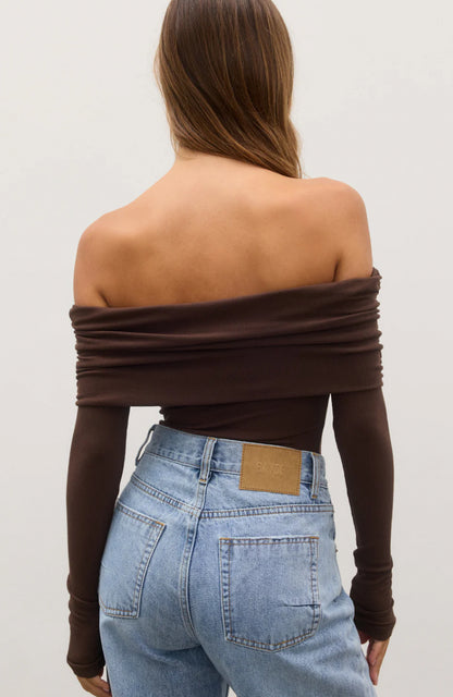 BAYSE Alessandra Top - Espresso