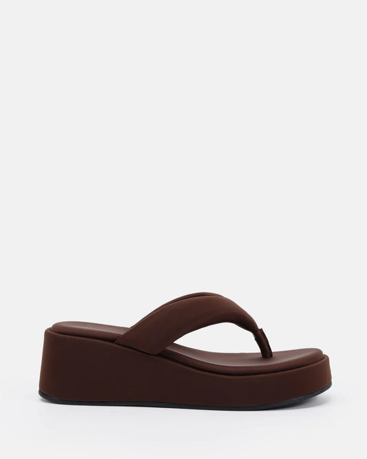 NOVO Bibiana Milk Chocolate Sandals