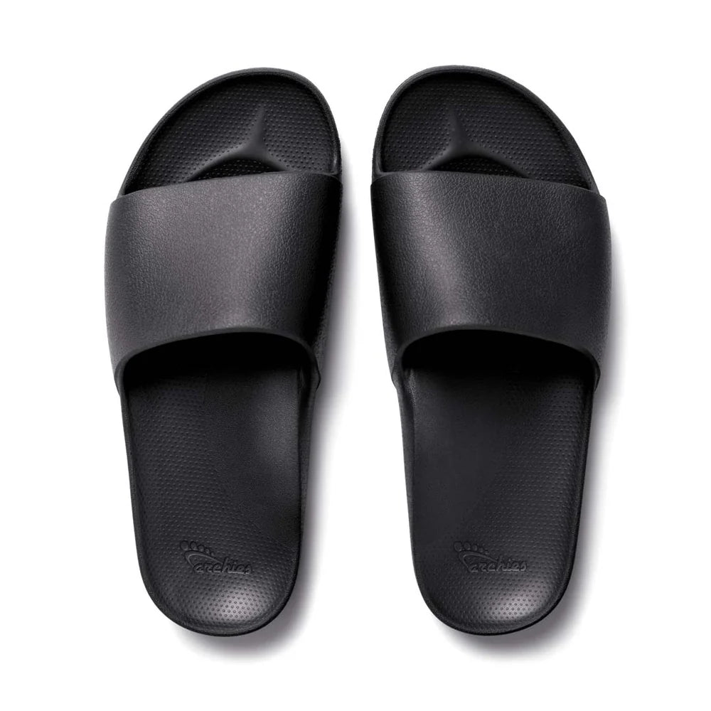 Black Arch Support Slides