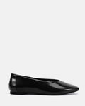NOVO Cheddar - Black Crinkle Patent