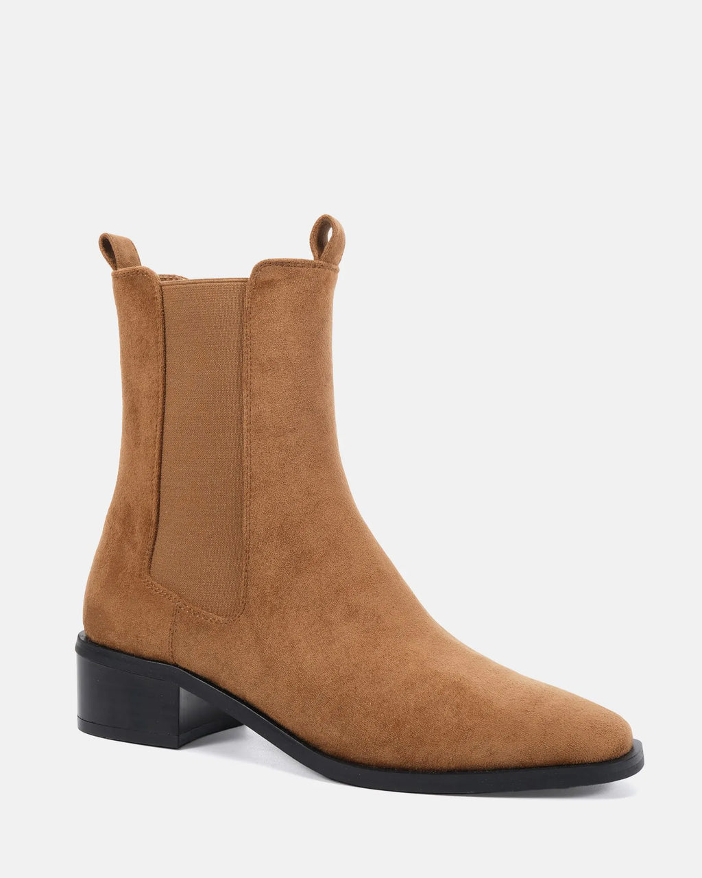 NOVO Dalta Caramel Suede Ankle Boot