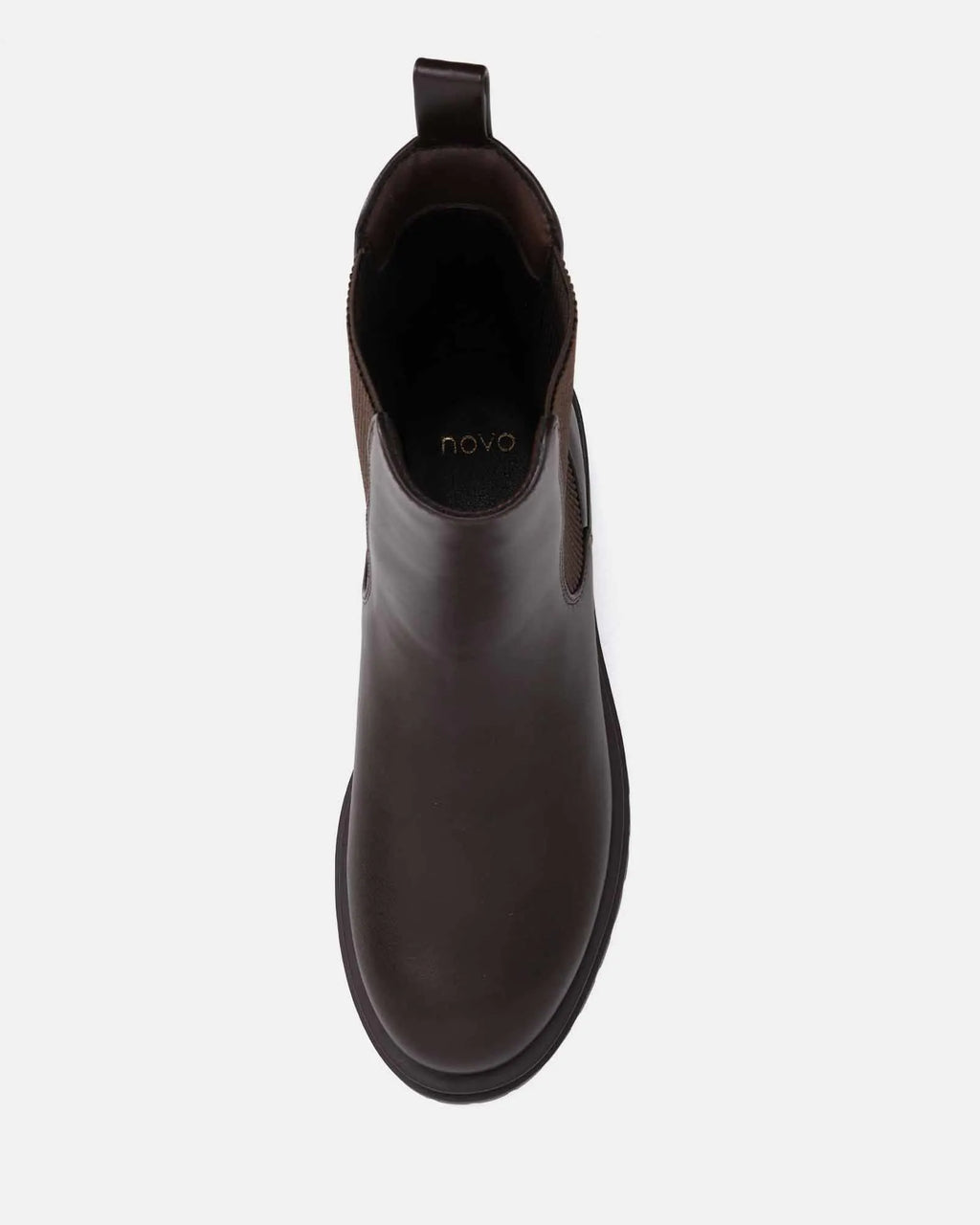 Novo Doctor Espresso Smooth Ankle Boots