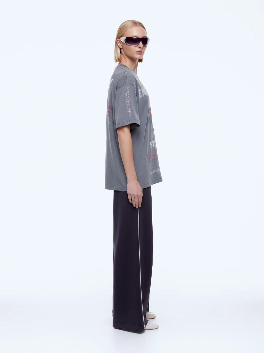 ENA PELLY - SOPHIA RELAXED ROSE TEE