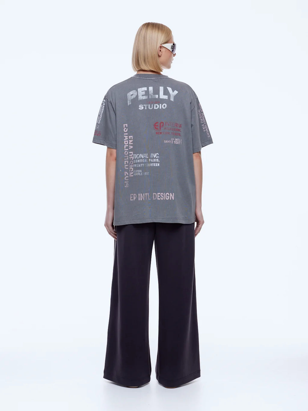 ENA PELLY - SOPHIA RELAXED ROSE TEE