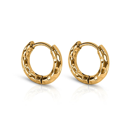 EVER Wave Gold Huggie Earring