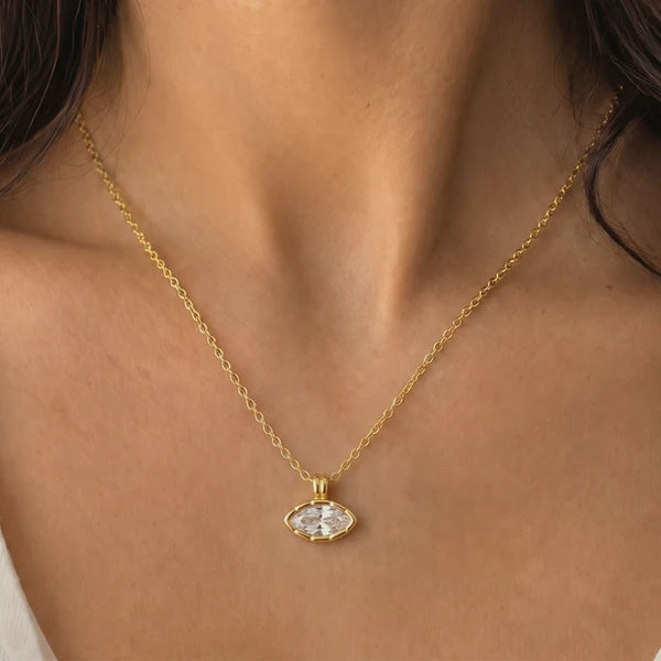 EVER - Halo Gold Necklace