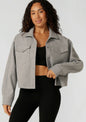 Lorna Jane Heritage Cropped Shacket