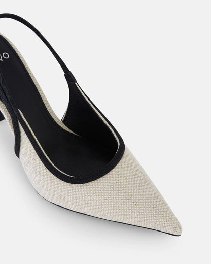 NOVO Ianthe Linen Pumps