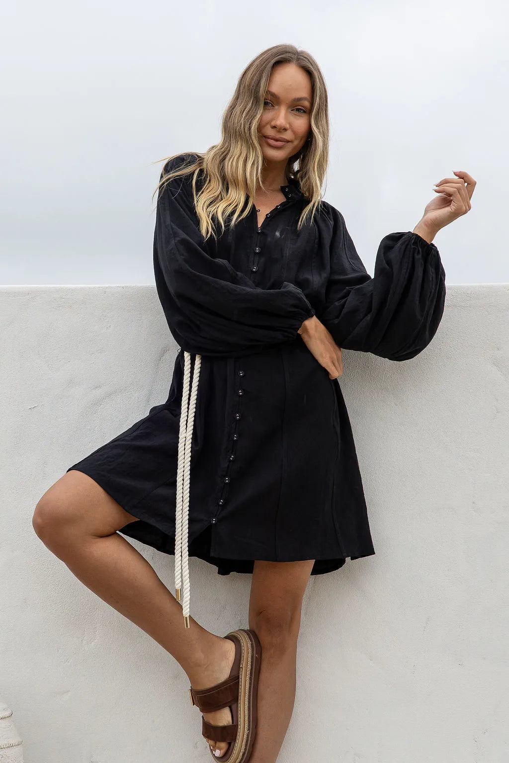JATEA THE LABEL - AMINA SMOCK DRESS