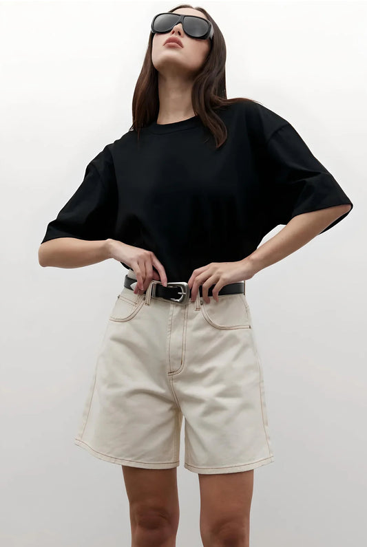 BAYSE Jonas Boyfriend Tee- Black